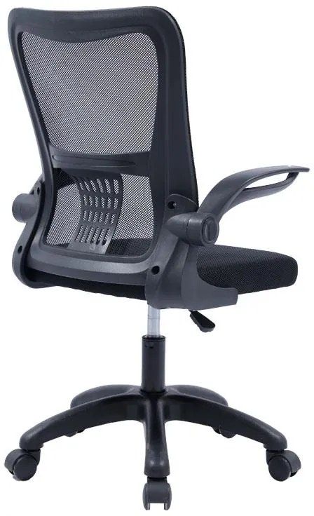 Καρέκλα γραφείου εργασίας Annalise mesh μαύρο 57x53x90 εκ.