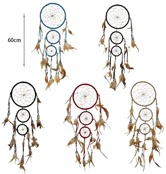 Ονειροπαγίδα 60cm - Dreamcatcher