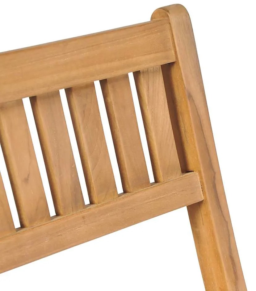 vidaXL Καρέκλες Μπαρ Εξωτερ. Χώρου Πτυσσόμενες 2 τεμ. Μασίφ Ξύλο Teak