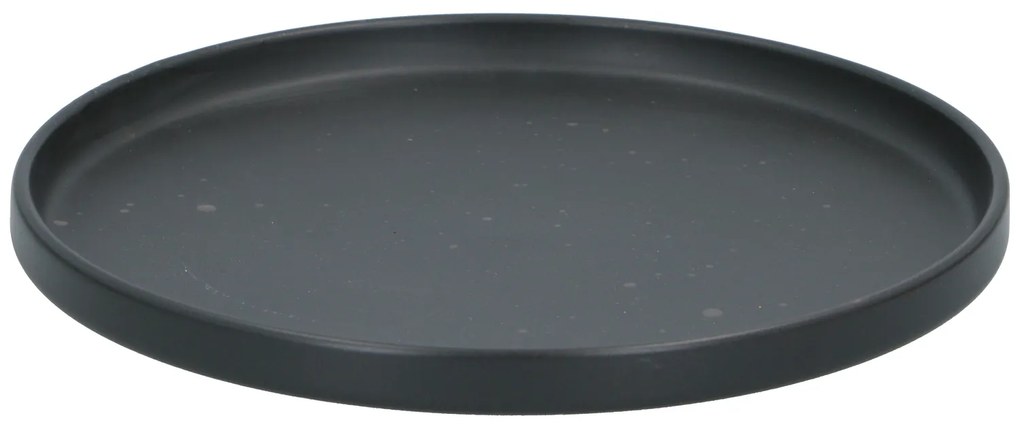 Πιάτο Δείπνου Stoneware Φ26.5cm Μαύρο