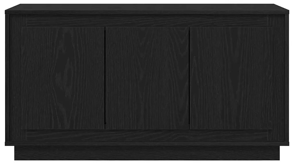 vidaXL Μπουφές Μαύρη δρυς 102 x 35 x 55 εκ. Επεξεργασμένο ξύλο