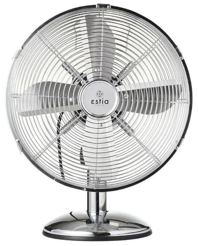 Ανεμιστήρας Επιτραπέζιος Petroflow 06-21542 30cm 40w Silver Estia