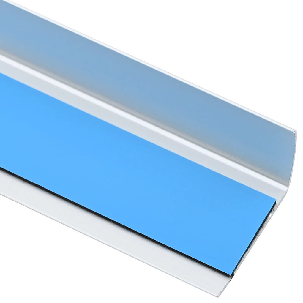 vidaXL Προστατευτικά ακμών σκάλας 30 pcs Ασημί 67 cm Αλουμίνιο