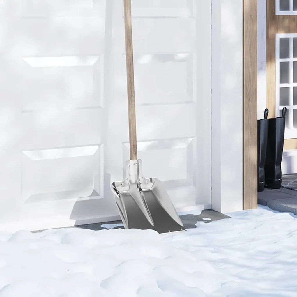 Κεφάλι Φτυαριού Ασημί 41,5 x 32,5 εκ. Αλουμίνιο