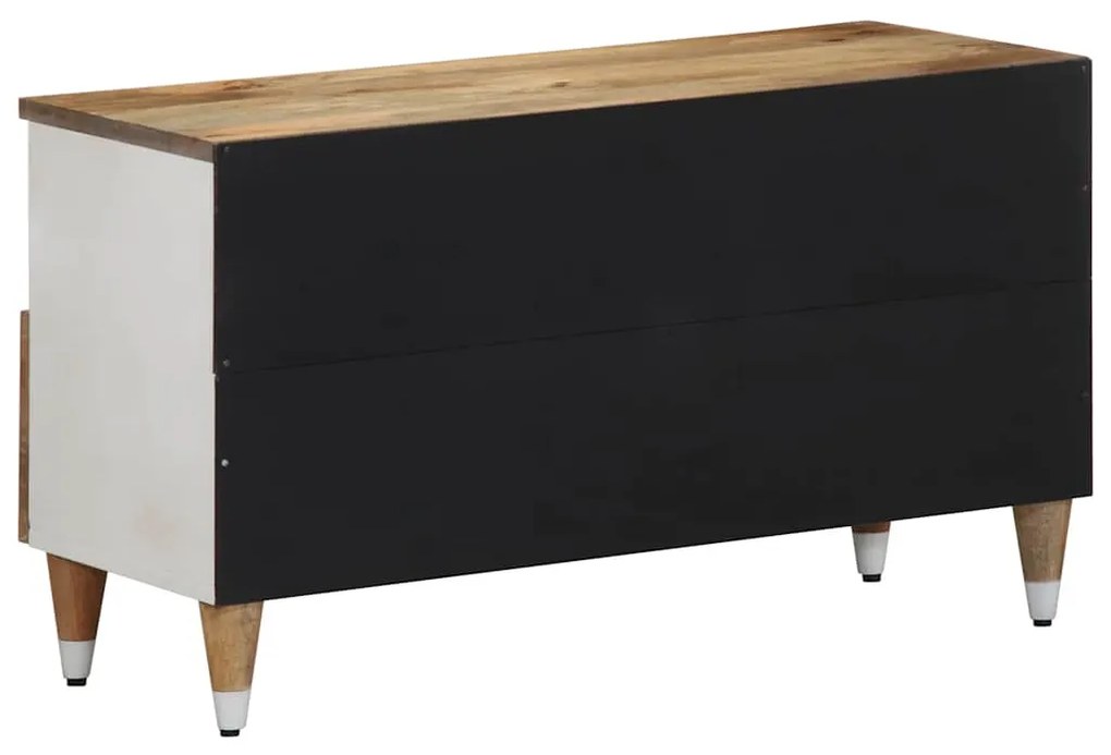 ντουλάπι τηλεόρασης vidaXL 80x33,5x46 cm μασίφ ξύλο Mango
