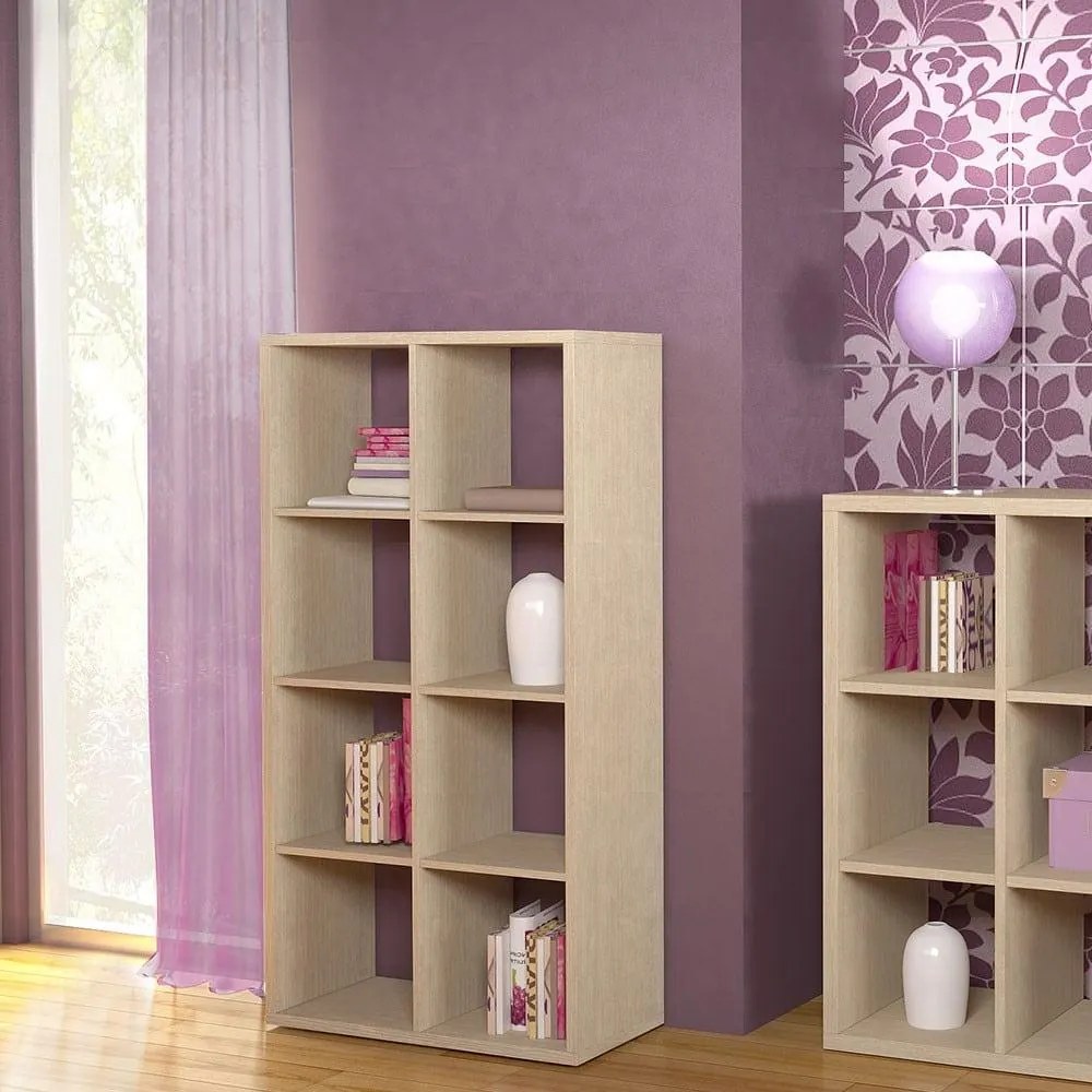 Βιβλιοθήκη Νο. 41 70x145x35 2x4 Oak SARRIS812295