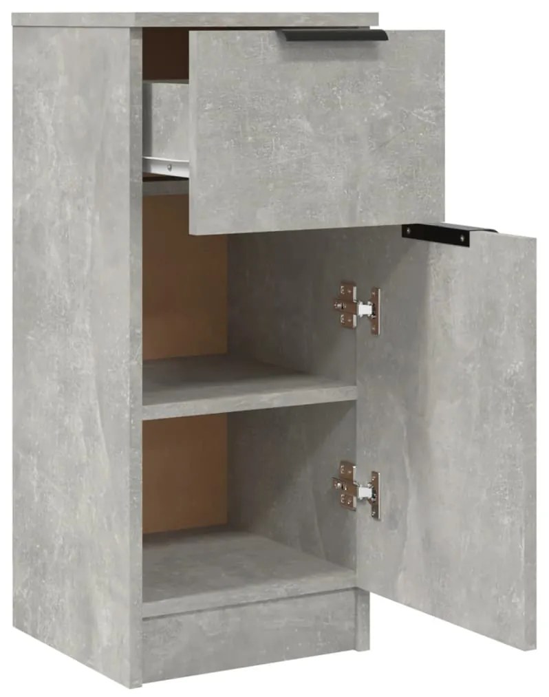 vidaXL Ντουλάπι Γκρι Σκυροδέματος 30x30x70 εκ. Επεξεργασμένο Ξύλο