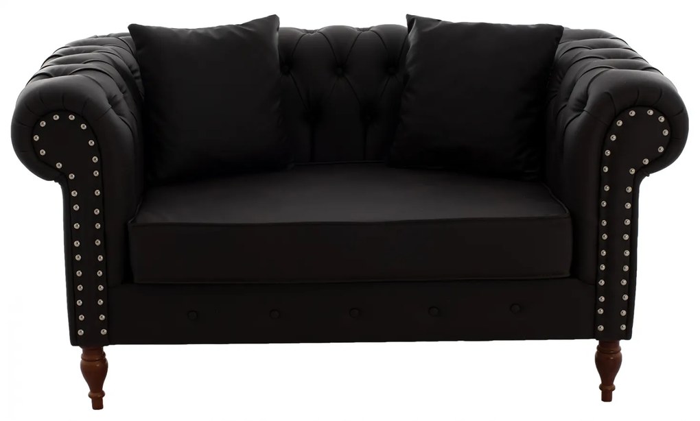 ΚΑΝΑΠΕΣ 2ΘΕΣΙΟΣ Τ. CHESTERFIELD CIELLE ΣΕ ΧΡΩΜΑ ΚΑΦΕ HM3184.03 152x85x80 εκ. - 0513650 - HM3184.03