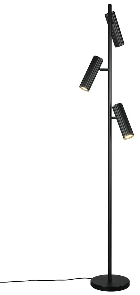 Φωτιστικό Επιδαπέδιο Trio Lighting SOKA 467700332 Μαύρο Ματ (Black Mat)