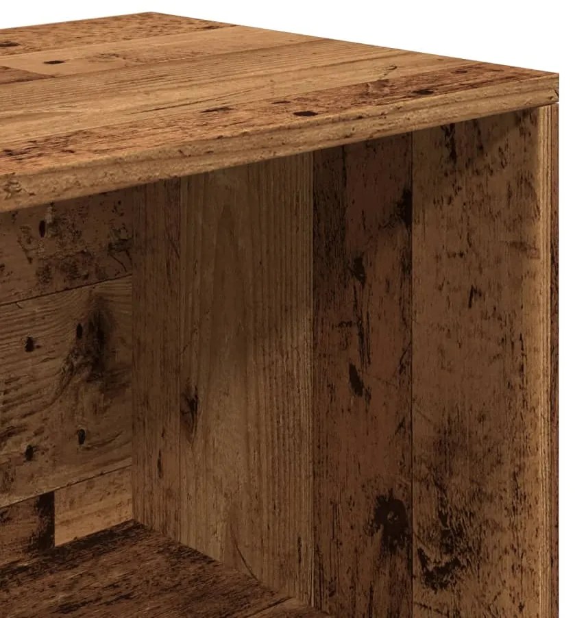 vidaXL Πάγκος Αποθήκευσης Παπουτσιών 105x35x35 εκ. Επεξ. Ξύλο