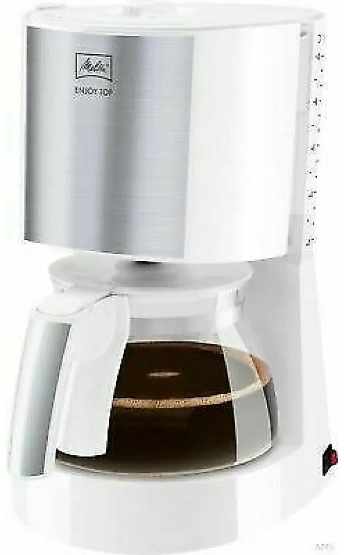 Melitta 1017-03 Enjoy Top Καφετιέρα Φίλτρου 1000W White