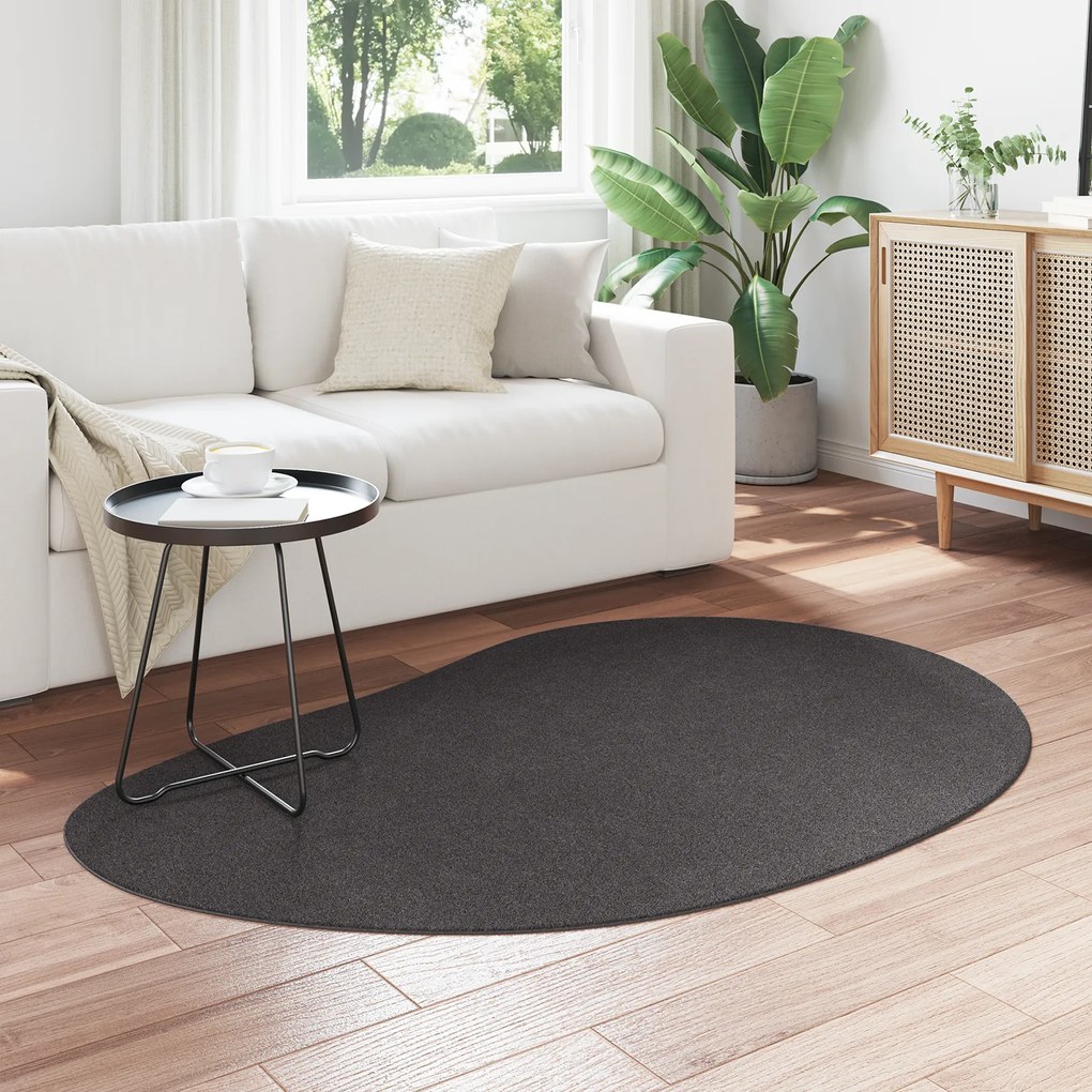 vidaXL Χαλί Ανθρακί 120x170 εκ. Αντιολισθητικό