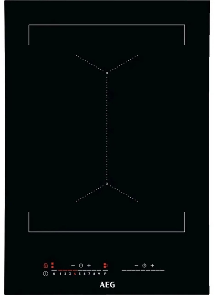 AEG IKE42640KB Επαγωγική Εστία Αυτόνομη Domino 36x52cm