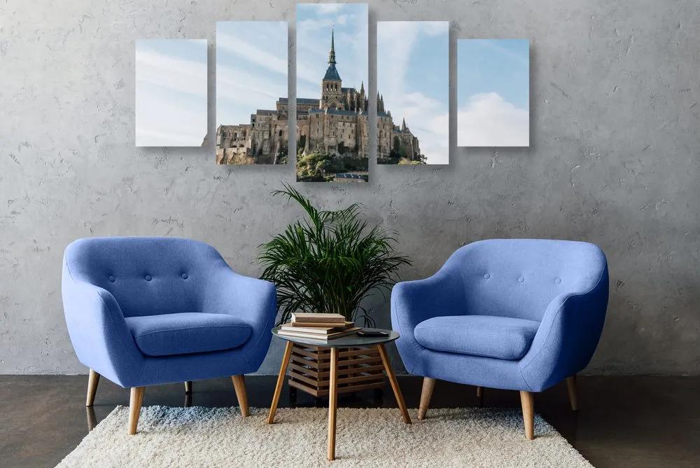 Κάστρο 5 τμημάτων εικόνας του Mont Saint Michel - 200x100