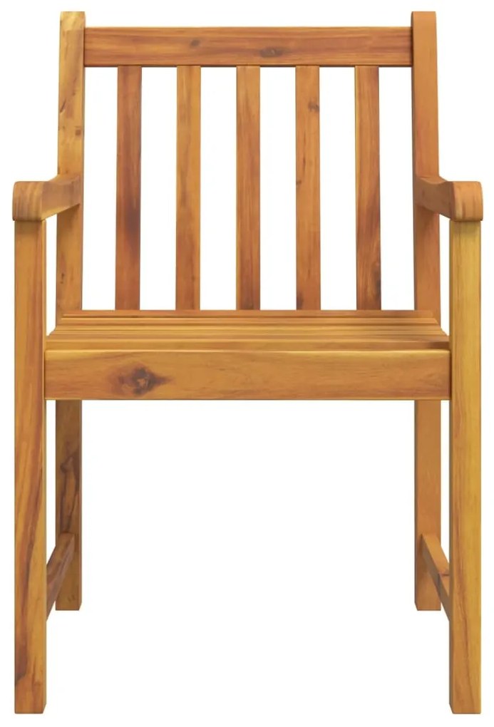 vidaXL Καρέκλες Κήπου 6 τεμ. 56 x 55,5 x 90 εκ. από Μασίφ Ξύλο Ακακίας