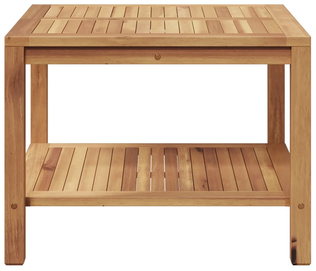 vidaXL Τραπεζάκι σαλονιού Καφέ 60 x 60 x 45 cm Μασίφ ξύλο teak