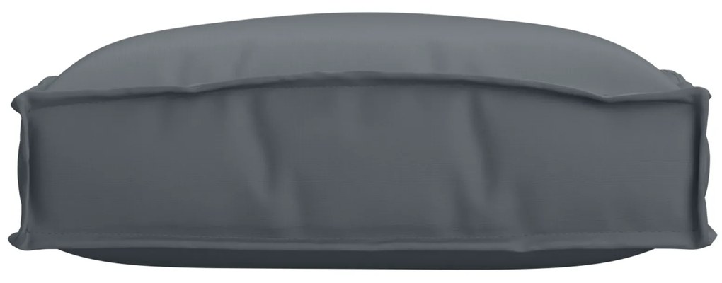 vidaXL Μαξιλάρι παλέτας για κάθισμα 4 pcs Ανθρακί 40 x 40 x 8 εκ.
