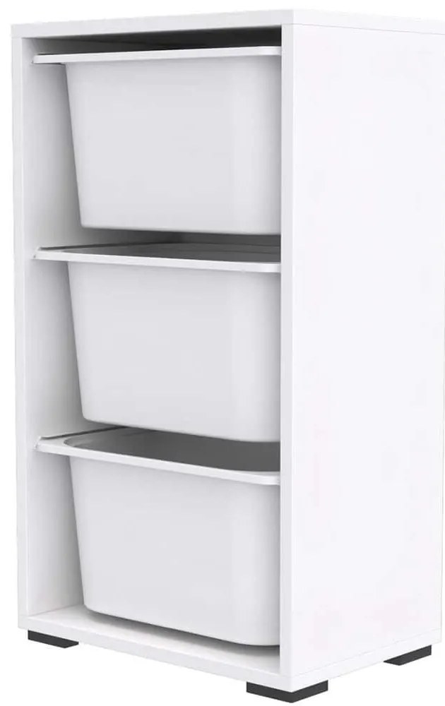 Συρταριέρα Παιδική Bronz 768ESL1109 45x30x90cm White
