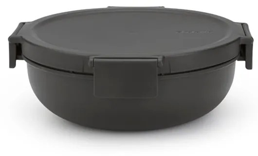 Brabantia 1006302 Δοχείο Φαγητού Πλαστικό Make&amp;Take 1.3L, Dark Grey
