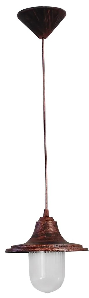 Φωτιστικό Οροφής Μονόφωτο Heronia Aris 11-0119 Copper