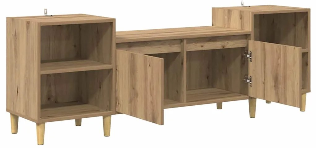 vidaXL Ντουλάπι TV Artisan Oak 160 x 35 x 55 εκ. Επεξεργασμένο ξύλο