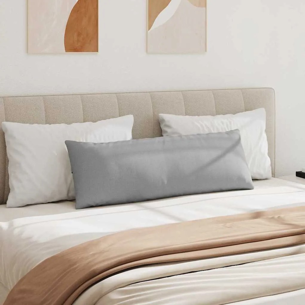 vidaXL Μαξιλάρι Καναπέ 2 pcs Σκίουρος Γκρί 120 x 40 cm ύφασμα