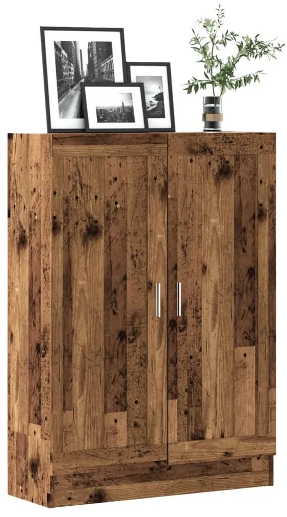 Βιβλιοθήκη Παλαιό Ξύλο 82,5 x 30,5 x 115 εκ. Επεξ. Ξύλο