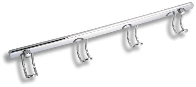 Ferro Metalia Shower 6043.0 Άγκιστρο Τετραπλό Χρωμέ Μπρούτζος