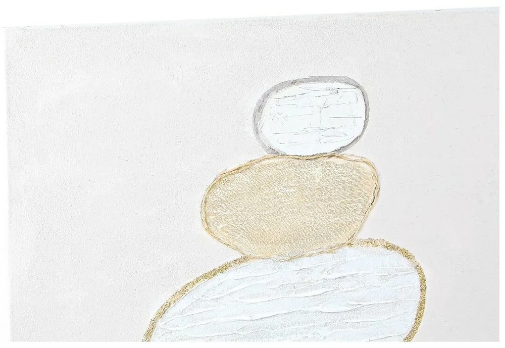 Καμβάς DKD Home Decor Stones Τζίντζερ Καμβάς 60 x 3,8 x 120 cm