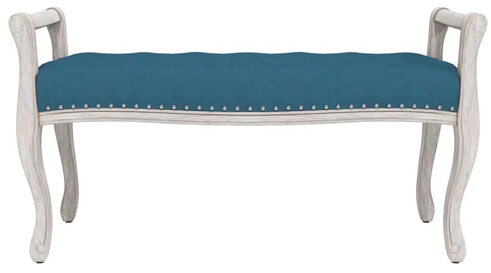 vidaXL Πάγκος Μπλε 110x45x60 εκ. Βελούδινος