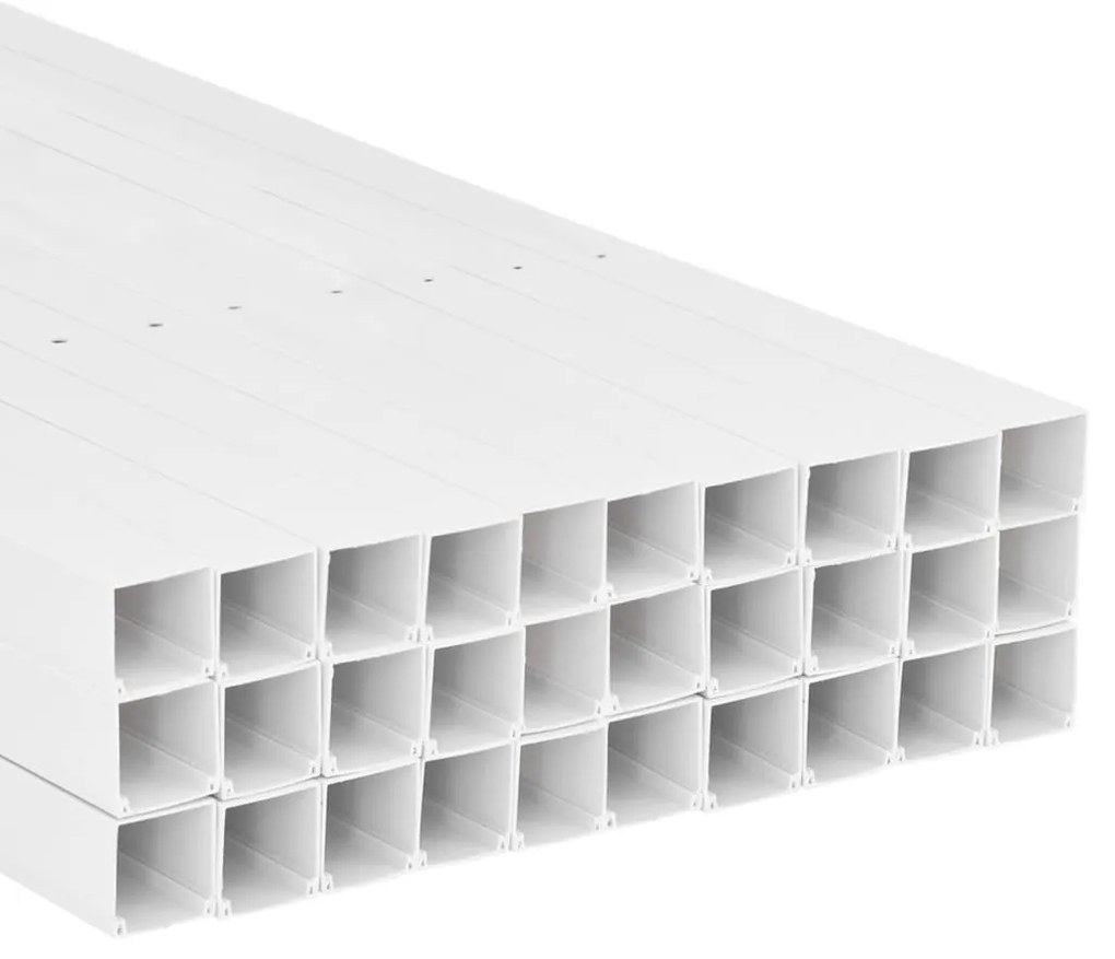vidaXL Κανάλι Καλωδίων 50 x 25 χιλ. 30 μ. από PVC