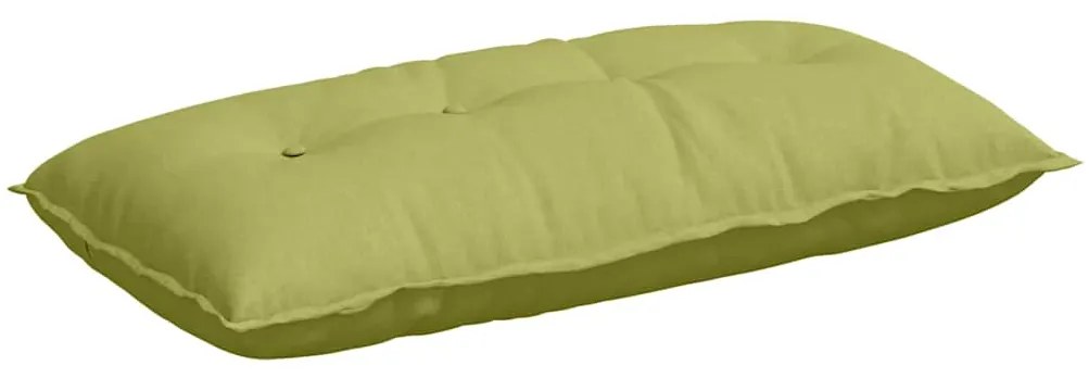 vidaXL Μαξιλάρι Πλάτης Ανοιχτό Πράσινο 100 x 19 x 50 εκ ύφασμα