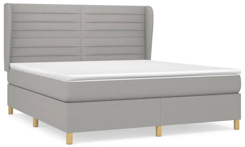 ΚΡΕΒΑΤΙ BOXSPRING ΜΕ ΣΤΡΩΜΑ ΑΝ. ΠΡΑΣΙΝΟ 160X200ΕΚ ΥΦΑΣΜΑΤΙΝΟ 3128613