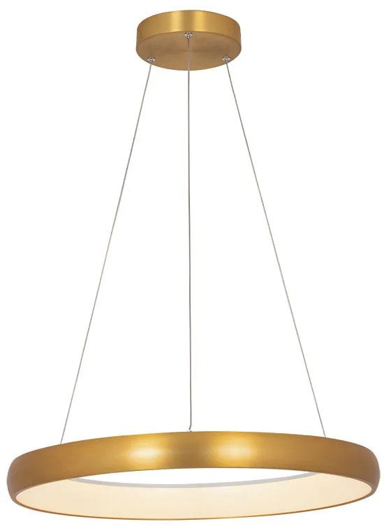 Φωτιστικό Οροφής LED Dimmable Zambelis 2062 Brushed Gold Matt