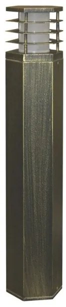 Επιδαπέδιο Φωτιστικό Κολώνα IP44 Ε27 Brass 9-72936571 Lumen-9-72936571-Ορείχαλκος 9-72936571