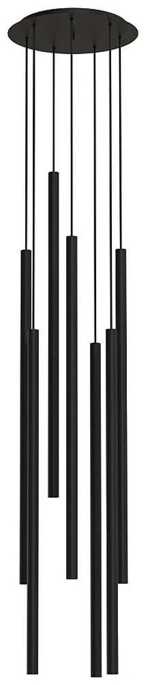 Φωτιστικό Οροφής Laser 7667 7xG9 100 Black Nowodvorski Metal
