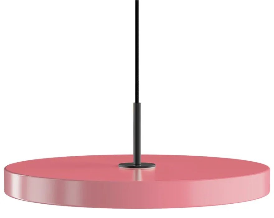 Φωτιστικό Οροφής Asteria Medium Black 2422C4173 Φ43x4cm Led 1300lm 16W 3000k Nuance Rose Umage