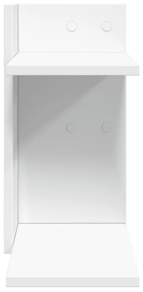 vidaXL Έπιπλο Οργάνωσης Γραφείου Λευκό 42x21,5x42 εκ Επεξ. Ξύλο