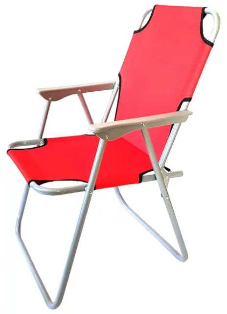 Πτυσσόμενη καρέκλα camping - 1601 - 100052 - Red