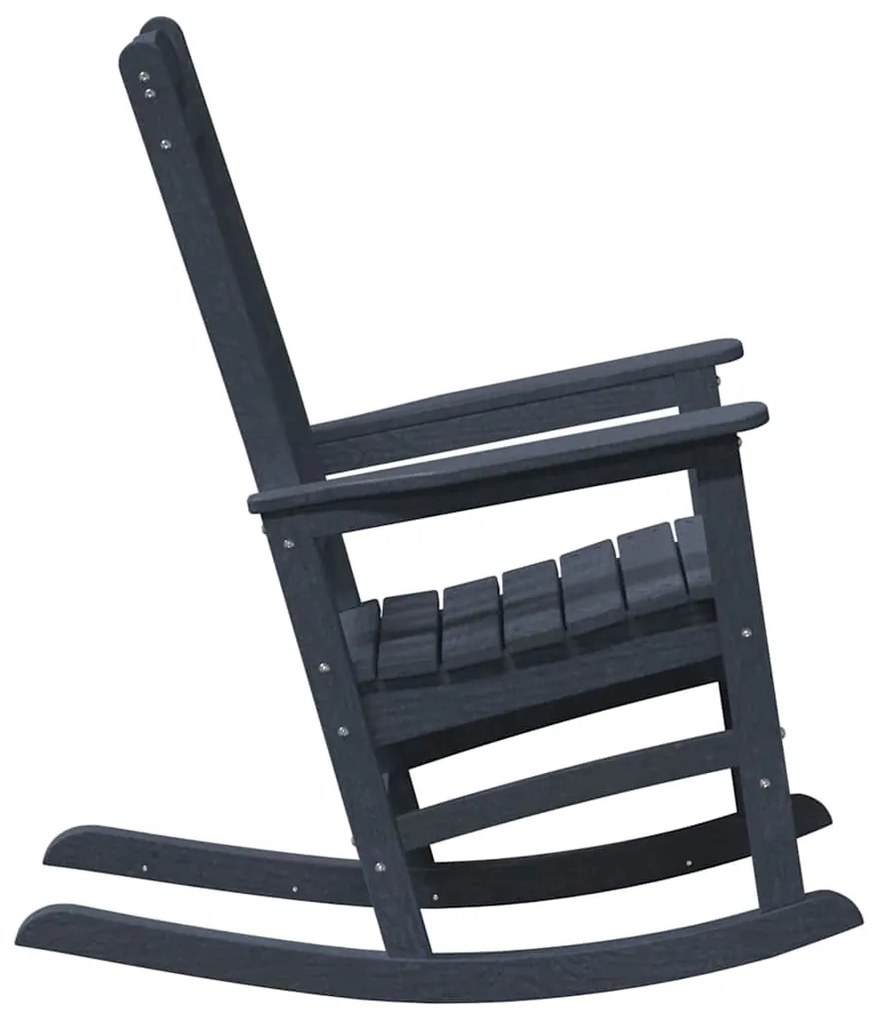 vidaXL Κουνιστή καρέκλα 2 pcs Ναυτικό μπλε 92 x 70 x 108 εκ