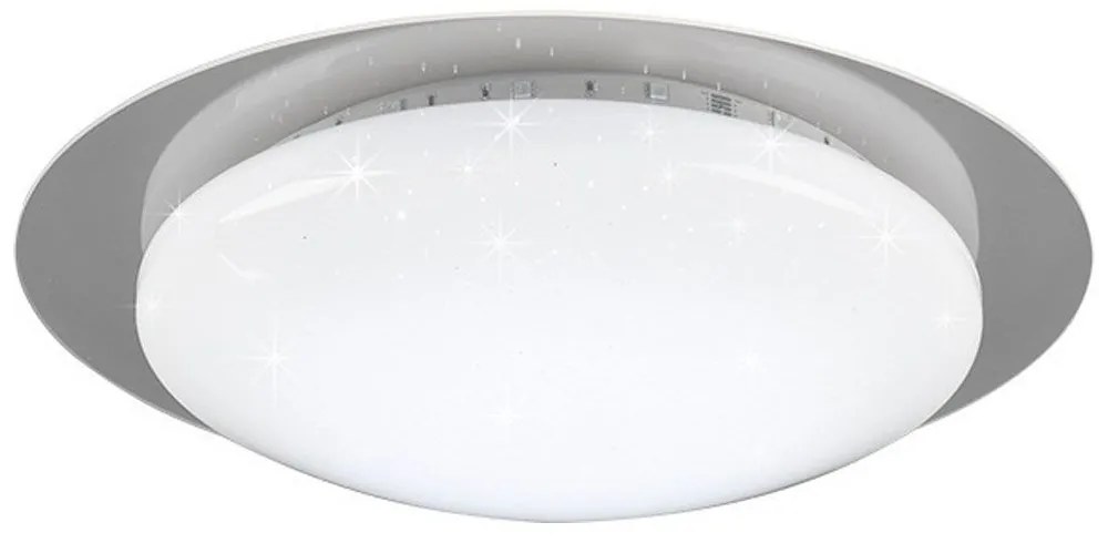 Φωτιστικό Οροφής - Πλαφονιέρα Bilbo R62093500 13W Led Φ35cm 8cm Starlight Effect White RL Lighting Πλαστικό