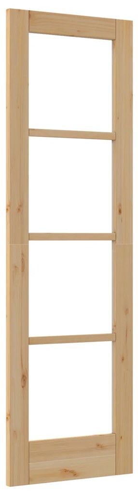 vidaXL Εσωτερική Πόρτα με Γυαλί "ORKDAL" 61x198,5x4 cm Στερεό Ξύλο Πεύκου