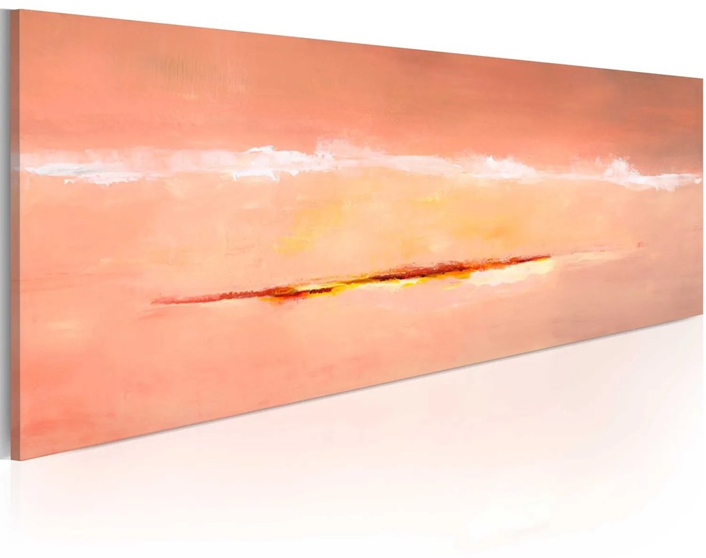 Χειροποίητα ζωγραφισμένος πίνακας - Abstract daybreak 100x40