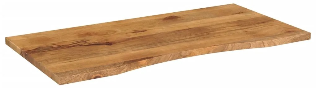 vidaXL Επιφάνεια Γραφείου Καμπύλη 110x60x2,5 εκ Μασίφ Ακατ. Μάνγκο