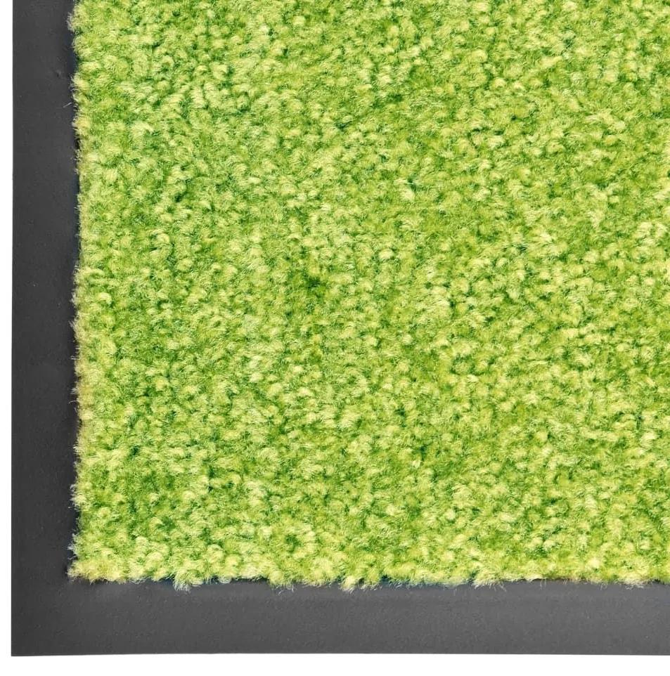 Πατάκι Εισόδου Πλενόμενο Πράσινο 60 x 180 εκ. - Πράσινο
