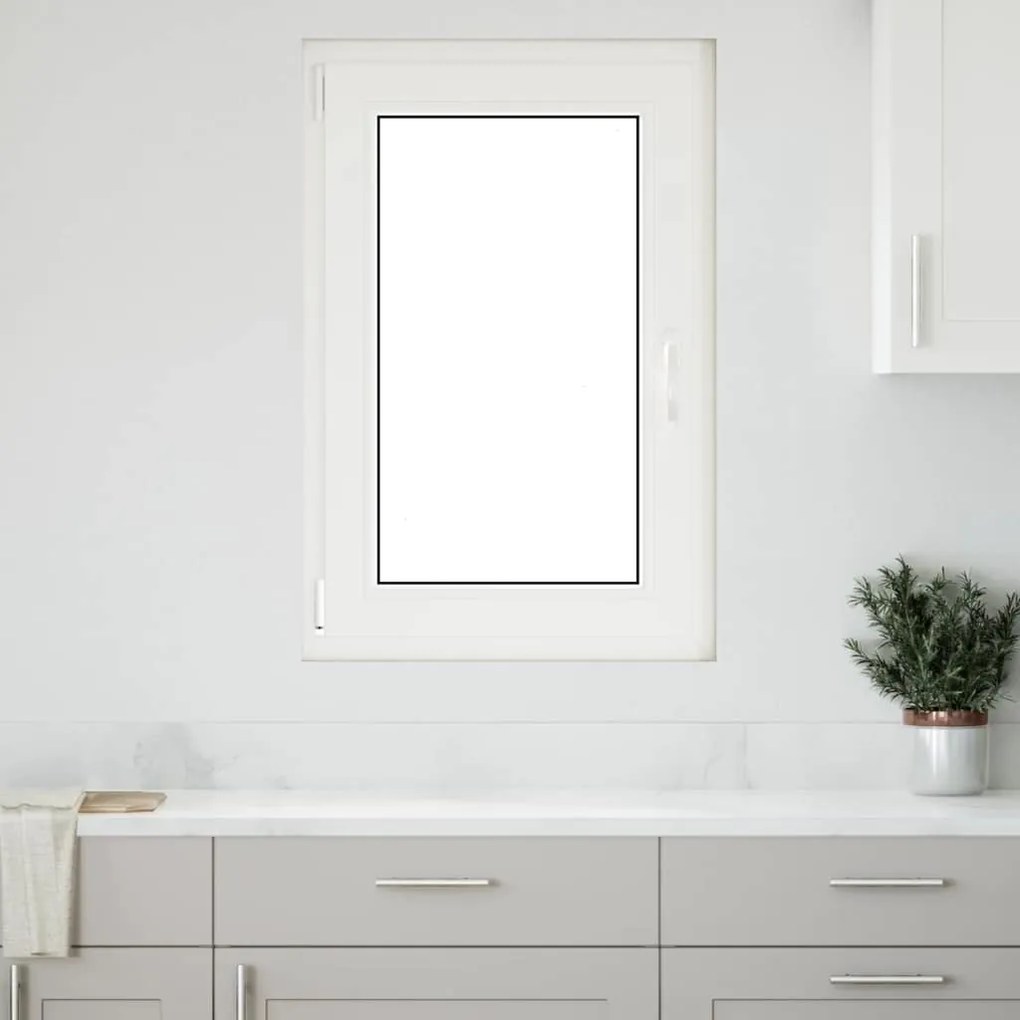 vidaXL Παράθυρο Υπογείου "RISOR" 60x80 εκ. Ανακλινόμενο &amp; Περιστρεφόμενο DIN Αριστερό Ανθρακί
