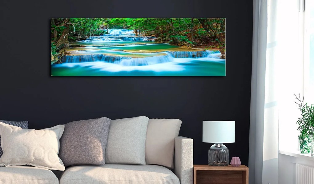 Πίνακας - Sapphire Waterfalls 120x40