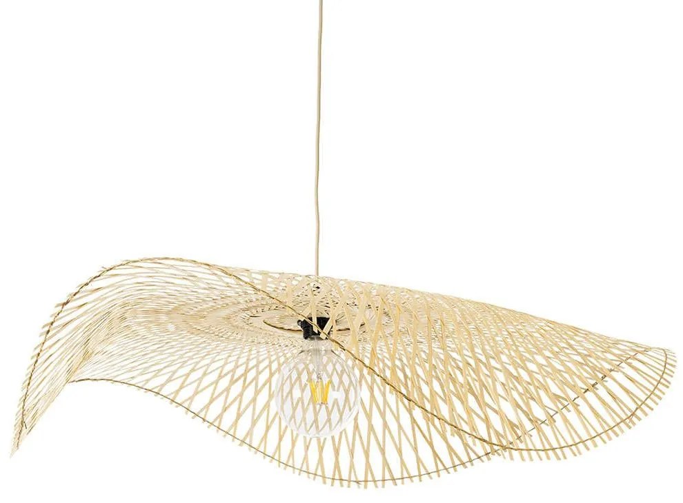 Φωτιστικό Οροφής Boho Melemele 01842 Φ100x12cm 1xE27 Beige GloboStar