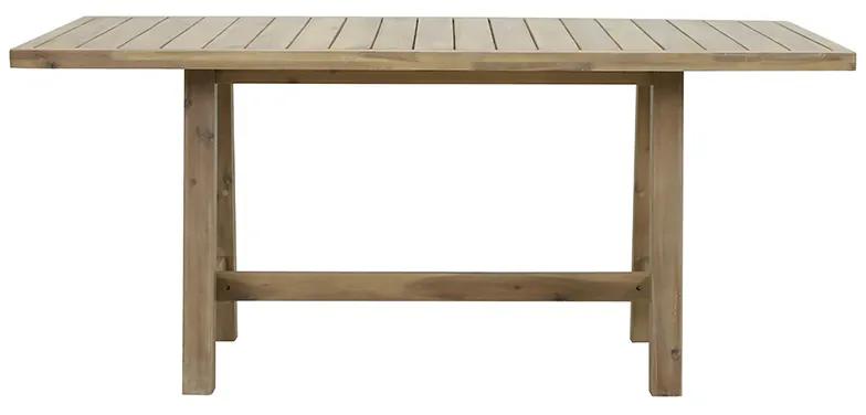 Τραπέζι Malibu μασίφ ξύλο ακακίας 170x90x75.5εκ Υλικό: FSC ACACIA 228-000006