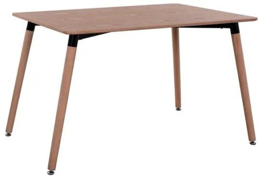 ΤΡΑΠΕΖΙ HM8697.04 MINIMAL, 160Χ90X74,5, ΦΥΣΙΚΟ ΜΕ ΞΥΛΙΝΑ ΠΟΔΙΑ ΟΞΙΑ